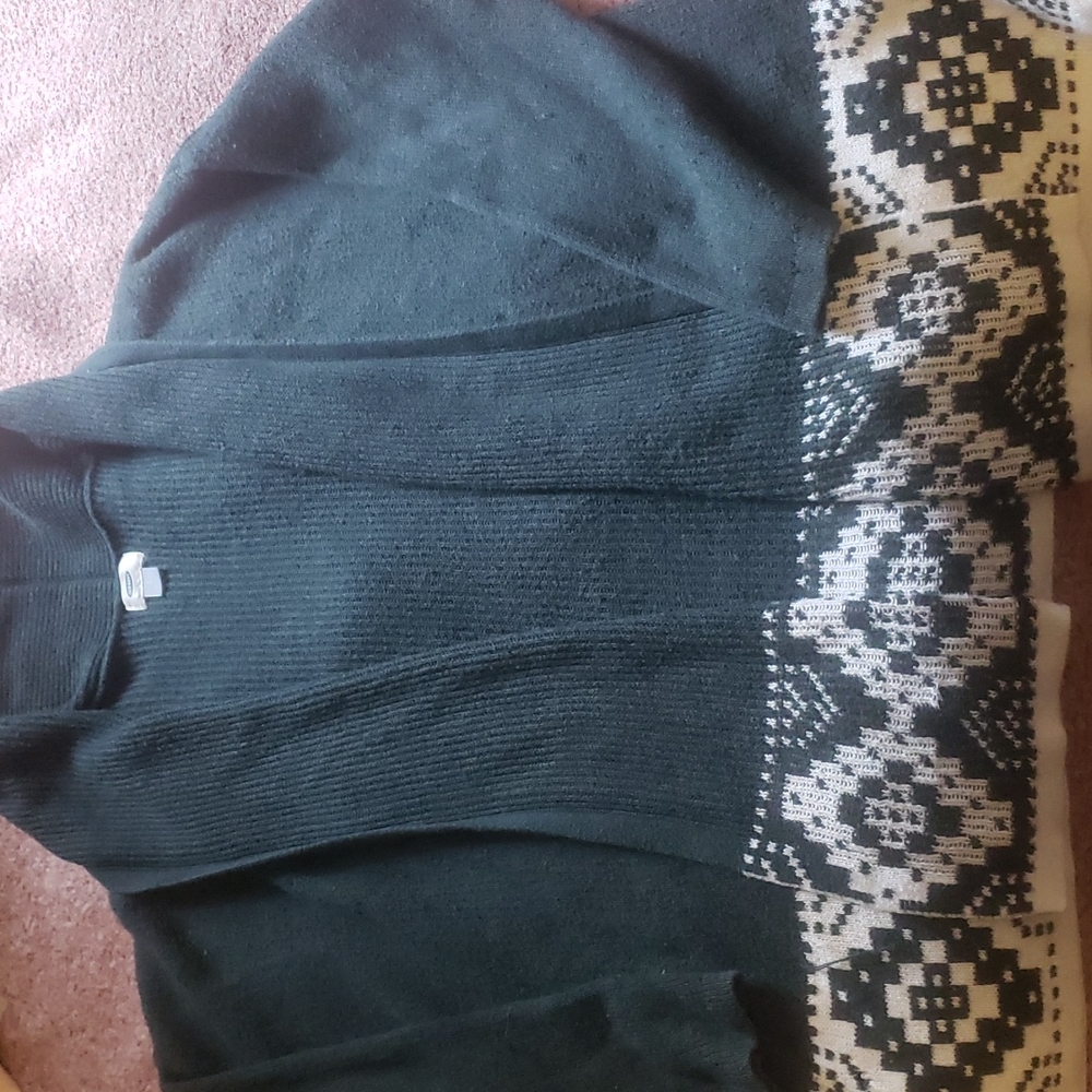 Peacock Jade Long Cardigan